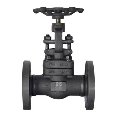 China General ASTM High Temperature Pressure Forged Type Flange Gate Valve dn50 for sale