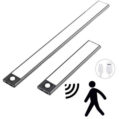 China Modern Wardrobe Hand Scan Cabinet Led Motion Sensor Night Light USB Rechargeable For Living Room Motion Sensor Led Light for sale