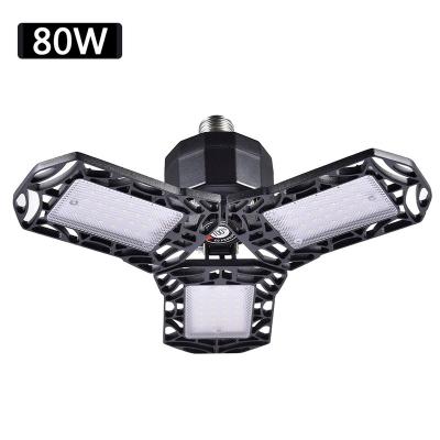 China Deformable 60W 80W E26/E27 Warehouse LED Garage Light for sale