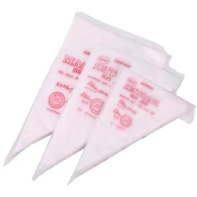 China 1PCS 2.8 MIL Red Cake Disposable Piping Disposable Bag Piping Fondant Cake Piping Icing Cream Decorating Tool for sale