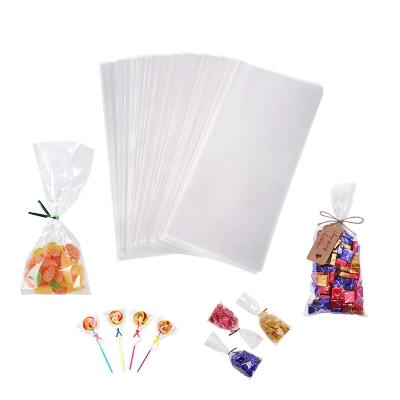 China 1PCS Clear Cellophane Opp Moisture Proof Plastic Bags For Candy Lollipop Cookie Package Storage Bag Wedding Party Gift Cello Bags for sale