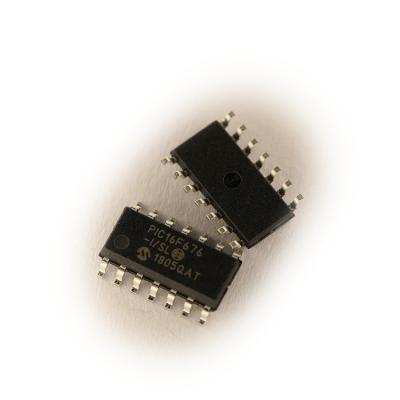 China New original PIC16F676-I/SL Standard Microcontroller IC 8 Bit 20MHz 1.75KB SOIC-14 Flash IC 64B RAM for sale