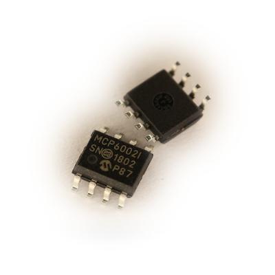 China New original MCP6002-I/SN standard dual op amp - low power - 1MHz GBP - 1.8 to 6.0 VDC - rail to rail input/output SOIC-8 IC SOP8 for sale