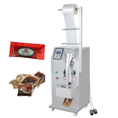 China Automatic Small High Efficiency Water Dishwashing Liquid Detergent Sachet Filling Gasket Filling Machine for sale