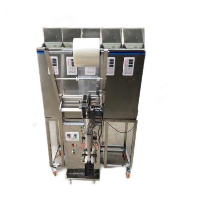 China Accurate 20 Years Manufacturer Customized Automatic Multi Lanes Chambers Multihead Mixing Grain Nuts Weigher Packing Machine Pouch for sale