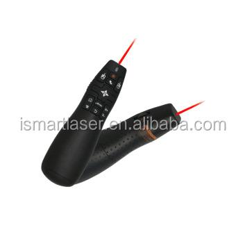 China Red Laser Pointer 2.4G RF Wireless Air Mouse Red Laser Presenter For Teach Meeting for sale