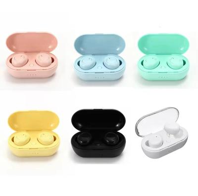 China Viable BT 5.0 WirelessHeadset Mini Macarons Genuine Earphone Button Control Earplug Y60 For All Smart Phones for sale