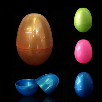 China Egg Shaped Big Surprise Plastic Empty Eggs Easter Capsule Toy For Kids for sale