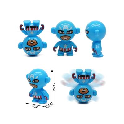 China Mini Tumbler Dolls Toy Popular Cartoon Character Chubby Mini Tumbler Plastic Dolls Toys for sale