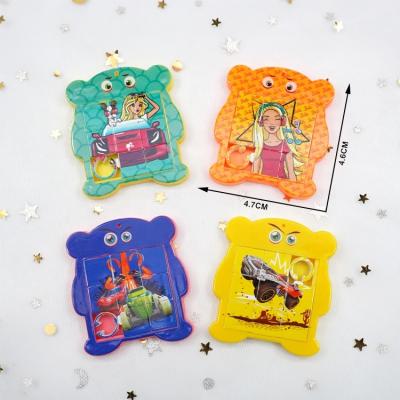 China Toy Bear Shaped Plastic Sliding Educational Block Puzzle Toys for sale