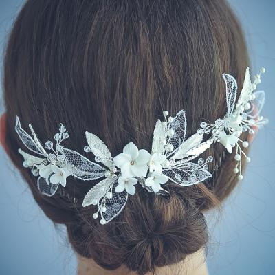 China 2020 New Eco-friendly Rhinestone Wedding Bridal Hair Accessory Women Hair Comb For Girls for sale