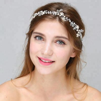 China Handmade Alloy+crystal Bridal Hair Jewelry Accessories Crystal Bridal Headpiece Crystal Bridal Headpiece for sale