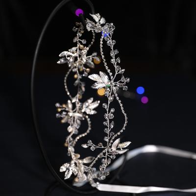 China Alloy simple fashion pearl hair accessories wedding bridal headpiece for girls for sale