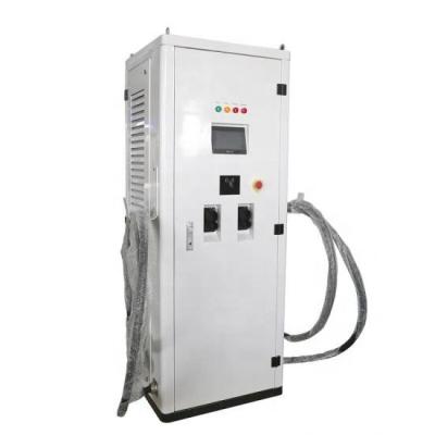 China Electric Vehicle 120kw CCS Chademo Type2 EV DC Charging Pile for sale