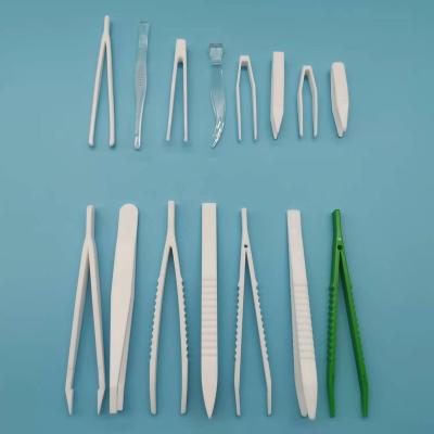 China Clean And Sanitary High End Customized Small And Exquisite Plastic Tweezers Jewelry Tweezers for sale