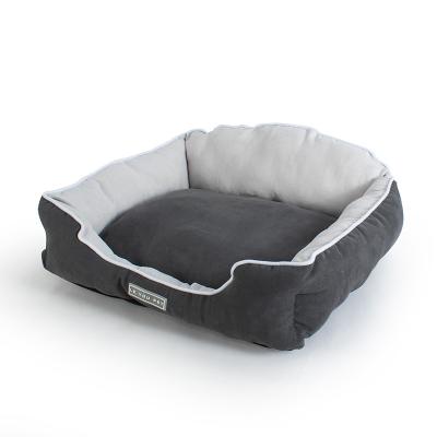 China New Arrival Gray Indoor Living Room Breathable Pet Bed Nest For Sleeping Small Medium Dog Cat Beds for sale