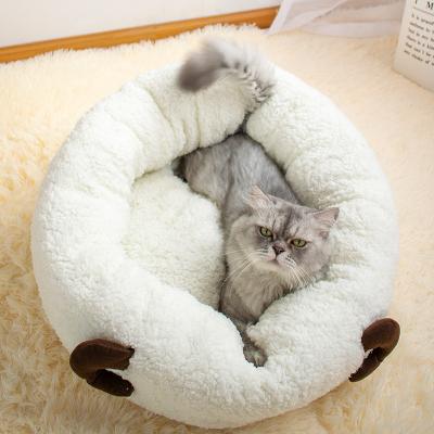 China Breathable Cat Beds with Washable, Waterproof Machine Bottom and Cat Calming Cushion Bed for Joint-Relief and Sleep Improvement for sale