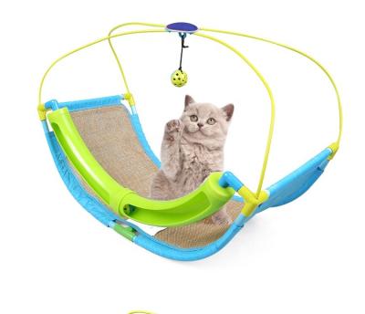 China Multifunctional Leyou Cat Gully Pet Track Viable Roller Toy Cat Rock Tower Pet Toys for sale