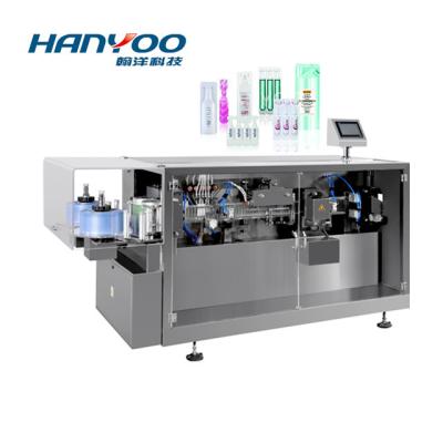 China GGS-118 Small liquid plastic ampoules packaging fillling and sealing machine for Shampoo/shower gel/serum Cosmetics industry for sale