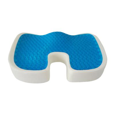 China Anti-static U shape cushion with fresh gel-Almofada de assentos to make cool gel banco de gel em car therapeutic cushion for sale