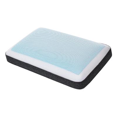 China Good Quality Style Standard 4D Design Gel Memory Foam Cool Pillow Anti-static Massage Orthopedic Hot Particle Points From China for sale