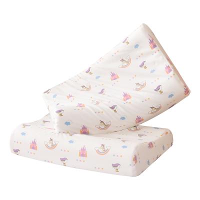 China Reasonable Price Anti-static High Quality Animal Pattern Cartoon Children Kids Wave Shaped Memory Foam Pillow (KTBLZhen) for sale