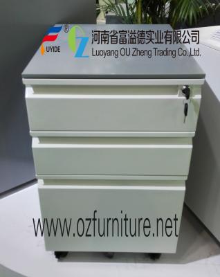 China Mobile pedestal with drawer FYD-H005,H570XW380X500D mm,white color,5 wheels for sale