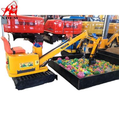 China Cultivate Toy Electric Excavator for Kids Children Digger, Small Power Excavator Toy for sale