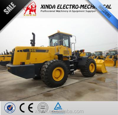 China Construction worksÂ   CHANGLIN 956 wheel 5tons loaders for sale