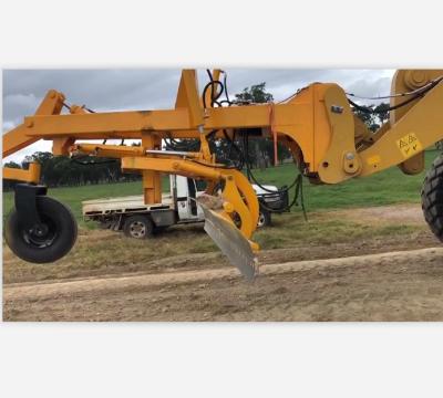 China Farms XDEM Wheel Loader Mounted Grader PPD-3600 Full Hydraulic Towed and Front Blade Operated Grader for sale