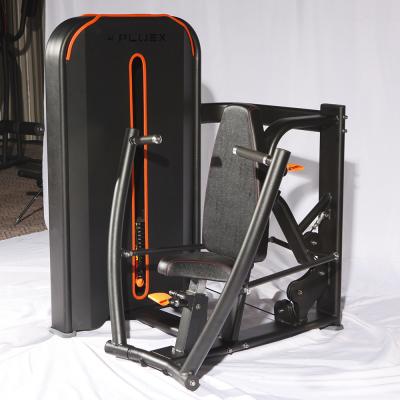 China 150 Kg PLUSX Professional Gym Fitness Equipment Commercial Layered Chest Press Convergent Chest Machine for sale