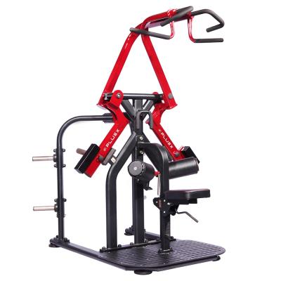 China 150Kg Gym Fitness Equipment Free Weight Plate Loaded Strength Training Sports Machine For Lat Lower for sale