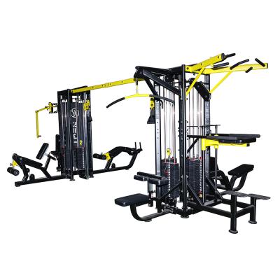 China 8 Station Multifunctional Steel Gym Equipment for sale