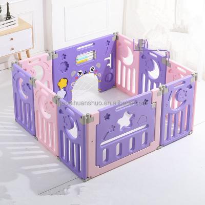 China Modern Home Crib Bumper Stuffed Plush Cotton Pillow Cushion Safety Guard Fence Kids Baby Playpens for sale