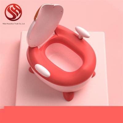 China Portable Potty Training Children's Plastic Potty Infant Baby Toilet Baby Potty Chair for sale