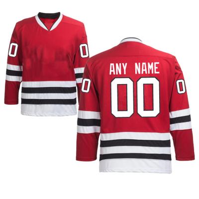 China Team Sport Wear Cheap Wholesale Custom Sublimation Quick Dry Dye Slim Fit Polyester Ice Hockey Tank Top for sale