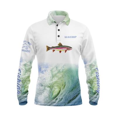 China Fishing Shirts Anti-UV Fishing Shirt Fishing Wear Custom Long Sleeve Fish Fear Me for sale