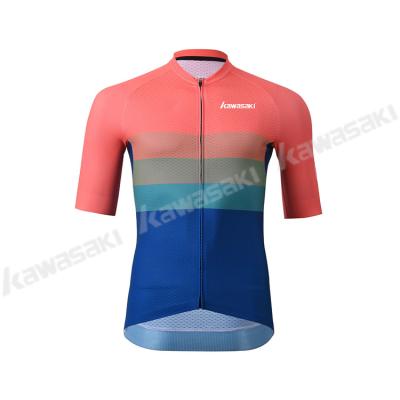 China Spring Summer Antibacterial Sublimation Printing Cycling Uniform Women Cycling Shirts Outerwear For Road Bicycle for sale