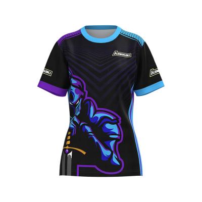 China Breathable Wholesale Custom Sublimation Women E-sports Tank Top for sale