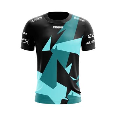 China Breathable Cheaper Price Mens Custom E-sports Gear Sports Apparel E Sports T-Shirt for sale