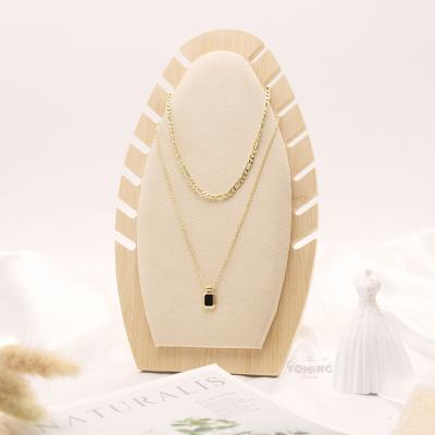 China Hot Shop Display Home Decoration Factory Sale Jewelry Necklace Window Display Props Gift Shop Display Rack for sale