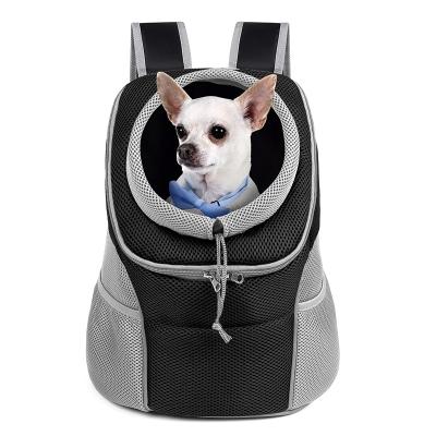 China Water Resistant Lead Design Small Dog Front Carrier Backpack Pet Travel Carrier Dog Backpack Carrier for sale