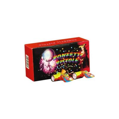 China Safe Paper Confetti Party Popper Fireworks For Kids CE Certificated for sale