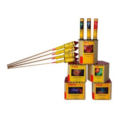 China Assorted Pyrotechnic Fireworks For Festival Celebration / Home Party for sale