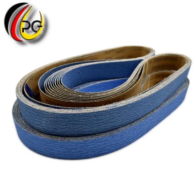 China Durable Manufacturing Designers Supplies Polyester Abrasive Sanding Belts Soft Cloth Ceramic Sanding Belt For Coarse Grinding for sale