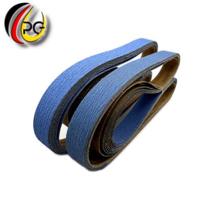 China Durable Customize Good Quality Corundum Coated Abrasive Zirconium Ceramic Sanding Belt For Knife Making for sale