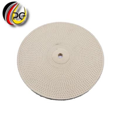 China Used in metal surface treatment and polishing customize 100-400mm 100-400mm hexagon hole diameter 19 hole diameter wheel tools cotton wheel polishing buff polishing polishing buff tools for sale