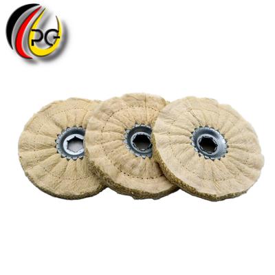 China Used in metal surface treatment and 100-220mm diameter stainless steel wheel sisal cotton wheel custom polishing polishing tools for sale