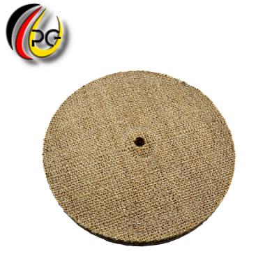 China Used in metal surface treatment and OEM ODM 80-400mm diameter wheel sisal polishing grinding polishing disc for polishing stainless steel for sale