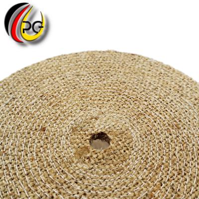 China Used in metal surface treatment and custom diameter 80-400mm wheel sisal polishing grinding buffing polishing disc for polishing stainless steel for sale